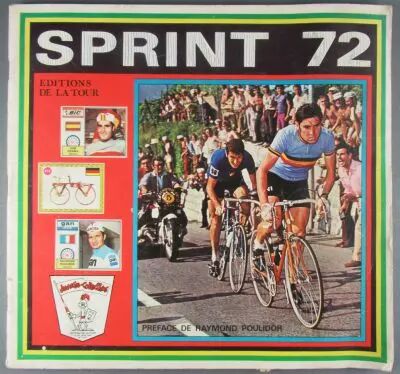 23 Vignettes Cyclisme SPRINT 72 Stickers PANINI