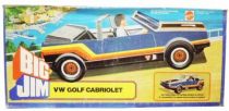Spy series - Mint in box Blue VW Golf Cabriolet (ref.8299)