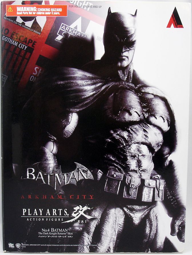 Square Enix - Batman Arkham City - Play Arts Kai Action Figure - Batman  