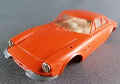 Stabo 40015 - Carrosserie De Ferrari 500 GT Orange Vitrage Transparent Parechocs Noirs Sans Boite 1  P Image 561522 Grande