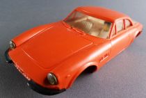 Stabo 40015 - Carrosserie de Ferrari 500 GT Orange Vitrage Transparent Parechocs Noirs sans Boite 1/32 2