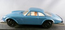 Stabo 40015 - Ferrari 500 GT Bleu Pétrole Vitrage Transparent Parechocs Noirs sans Boite 1/32