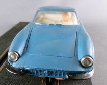 Stabo 40015 - Ferrari 500 GT Bleu Pétrole Vitrage Transparent Parechocs Noirs sans Boite 1/32