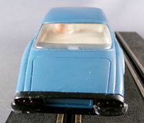 Stabo 40015 - Ferrari 500 GT Bleu Pétrole Vitrage Transparent Parechocs Noirs sans Boite 1/32