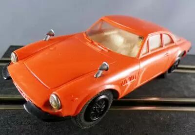 Stabo 40015 - Ferrari 500 GT Orange Vitrage Transparent Parechocs Noirs R�troviseurs sans Boite 1/32