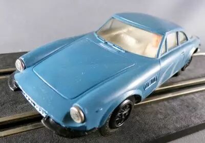 Stabo 40015 - Ferrari 500 GT Petrol Blue Clear Glazing Black Bumpers no Box 1:32