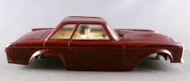 Stabo 40016 - Carrosserie de Mercedes 230SL Bordeaux Vitrage Transparent Parechocs Chromés sans Boite 1/32