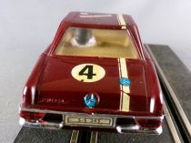 Stabo 40016 - Mercedes 230SL Burgundy #4 Clear Glazing Chromed Bumpers no Box 1:32