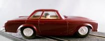 Stabo 40016 - Mercedes 230SL Burgundy Clear Glazing Chromed Bumpers no Box 1:32