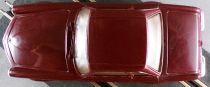 Stabo 40016 - Mercedes 230SL Burgundy Clear Glazing Chromed Bumpers no Box 1:32
