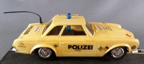 Stabo 40016 - Mercedes 230SL Police Beige Vitrage Transparent Parechocs Chrome sans Boite 1/32