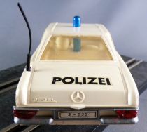 Stabo 40016 - Mercedes 230SL Police Beige Vitrage Transparent Parechocs Gris sans Boite 1/32
