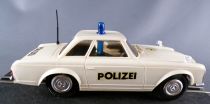 Stabo 40016 - Mercedes 230SL Police White Clear Glazing Grey Bumpers Rear View Mirrors no Box 1:32