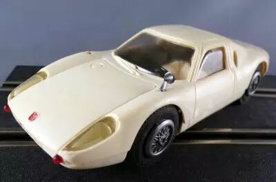 Stabo 40114 - Porsche Carrera 904 Gt Blanche/Beige Vitrage Transparents ans Boite 1/32