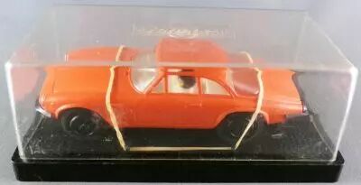 Stabo 40115 - Ferrari 500 GT Orange Vitrage Transparent Parechocs Noirs Neuve Boite 1/32 Slot Car