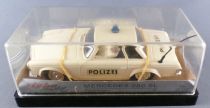 Stabo 55 426 - Mercedes 230SL Police Beige Gyrophare Lumineux en Boite 1/32