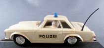 Stabo 55 426 - Mercedes 230SL Police Beige Gyrophare Lumineux en Boite 1/32