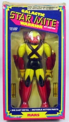 Star Mite Galactic Warrior - Empire Toys - Mars (Mint in Box)