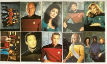 Star Trek : The Next Generation - Lot de 10 Cartes Postales (Paramount 1991-92)