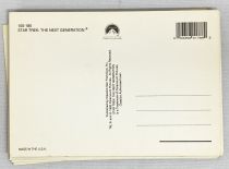 Star Trek : The Next Generation - Lot de 10 Cartes Postales (Paramount 1991-92)