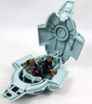 Star Trek Deep Space Nine - Playmates - Innerspace Series Mini Playset - USS Defiant with Sisko & Worf