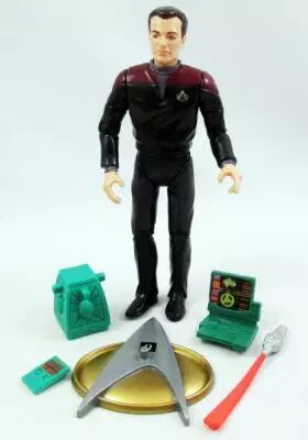 Star Trek Deep Space Nine - Playmates - Q \ in DS9 Starfleet Uniform\  (loose)