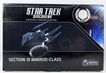 Star Trek Discovery Official Starships Collection (XL Size) - Eaglemoss - Section 13 Nimrod-Class