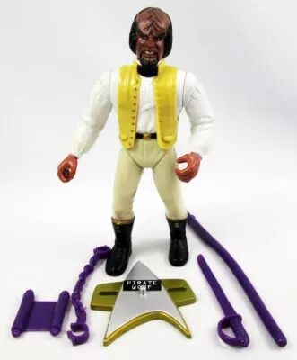 Star Trek Generations - Playmates - Lieutenant Commander Worf \ in 19th Century Outfit\  (loose)