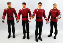 Star Trek II The Wrath of Khan - Diamond Art Asylum - Set de 4 figurines : Kirk, Spock, McCoy, Scotty (loose)
