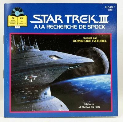 Star Trek III: The Search for Spock - Record-Book 45s - Disques Ades 1984