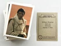 Star Trek III: The Search for Spock - Set 60 + 20 Trading cards - FTCC 1984