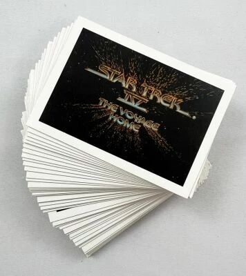 Star Trek IV: The Voyage Home - Set of 60 Trading cards - FTCC 1986