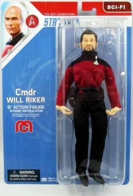 Star Trek The Next Generation - Mego - Commander William Riker