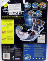 Star Trek The Next Generation - Playmates - Innerspace Series Mini Playset - Excelsior-Class Starship with LaForge & Riker