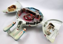 Star Trek The Next Generation - Playmates - Innerspace Series Mini Playset - USS Enterprise NCC-1701-D with Picard, Data, Riker