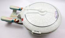 Star Trek The Next Generation - Playmates - Innerspace Series Mini Playset - USS Enterprise NCC-1701-D with Picard, Data, Riker