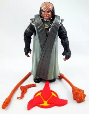Star Trek The Next Generation - Playmates - Klingon Warrior Worfr (loose)