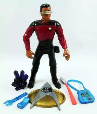 Star Trek The Next Generation - Playmates - Lieutenant (JG) Geordi LaForge \ First Season Uniform\  (loose)