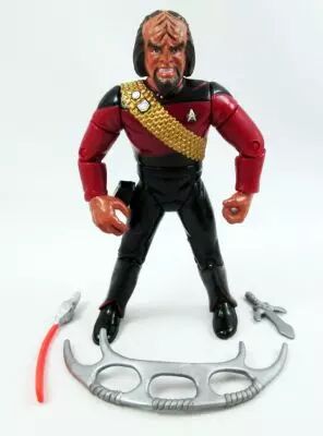Star Trek The Next Generation - Playmates - Lieutenant (JG) Worf \ First Season Uniform\  (loose)