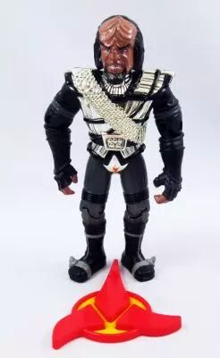 Star Trek The Next Generation - Playmates - Lieutenant Worf \ in Ritual Klingon Attire\  (loose)