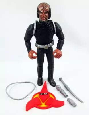 Star Trek The Next Generation - Playmates - Lieutenant Worf \ Starfleet Rescue Outfit\  (loose)