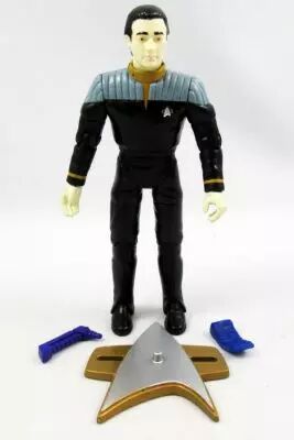 Star Trek The Next Generation - Playmates - Lt. Commander Data \ Movie Uniform\  (loose)