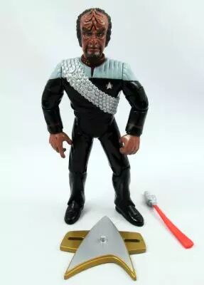 Star Trek The Next Generation - Playmates - Lt. Commander Worf \ Movie Uniform\  (loose)