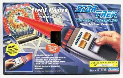 Star Trek The Next Generation - Playmates - Type 1 Phaser