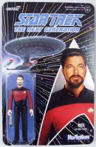 Star Trek The Next Generation - Super7 ReAction Figure - Commander William T. Riker