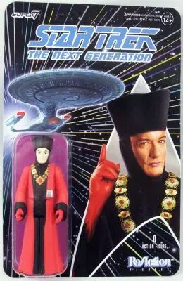 Star Trek The Next Generation - Super7 ReAction Figure - Q