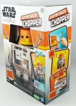 Star Wars : Ahsoka - Hasbro - Chatter Back Chopper - Figurine électronique 18m