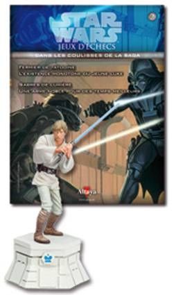 Star Wars De Agostini Chess Figure Luke Skywalker White King 1/24 # 3 