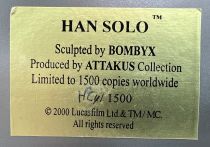 Star Wars - Attakus Bombyx - Han Solo Carbonite Exemplaire Hors Commerce n° 4