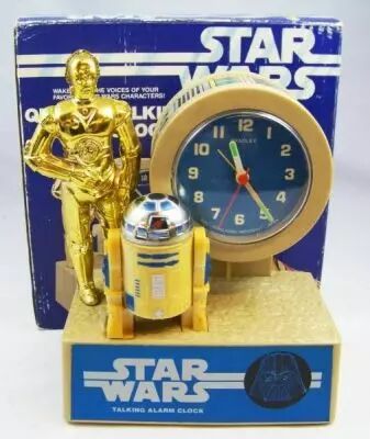 Star Wars - Bradley Time 1984 - Quartz Talking Alarm Clock (C-3PO